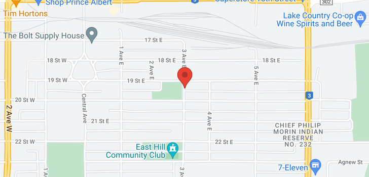 map of 1908 3rd AVE E